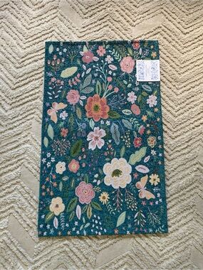 New Whimsical Cottage Floral Accent Rug 20x32